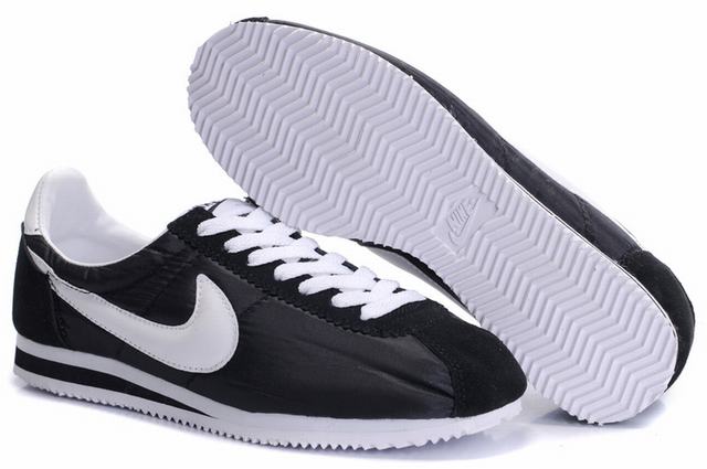 cortez noir et blanc,chaussures pas cher pour homme,cortez pas cher