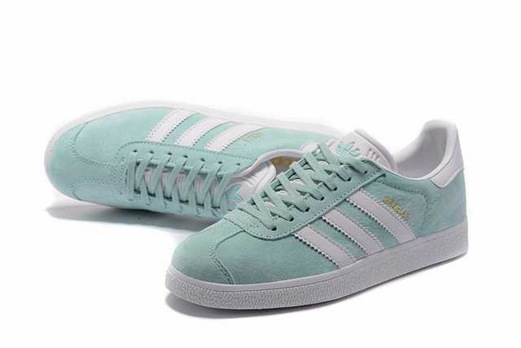 nouvelle adidas gazelle femme verte jaune