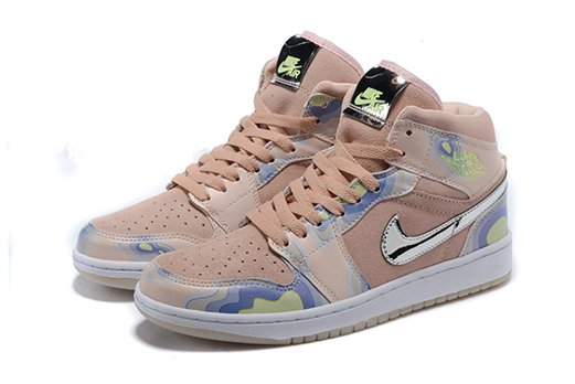 nouvelle air jordan 1 low utility gs pink white