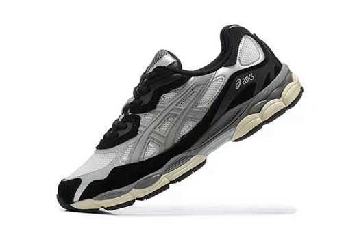 nouvelle asics sneakers zwart dames