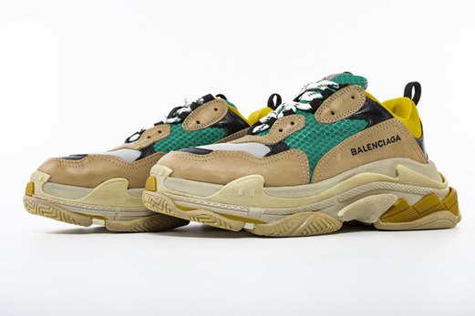 nouvelle balenciaga triple s red blue yellow