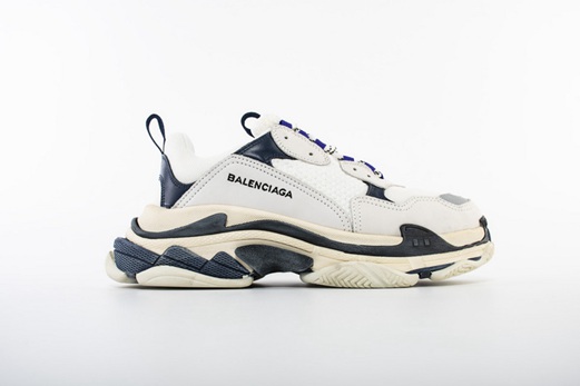 nouvelle balenciaga triple s white black