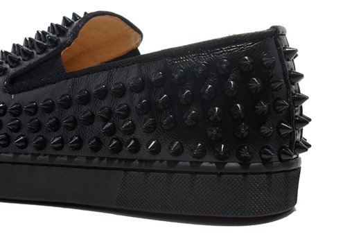 nouvelle christian louboutin fun vieira leather low-top sneakers