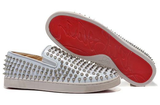 nouvelle christian louboutin fun vieira leather low-top sneakers pink