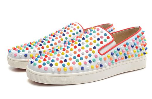 nouvelle christian louboutin pedro junior canvas low-top sneakers