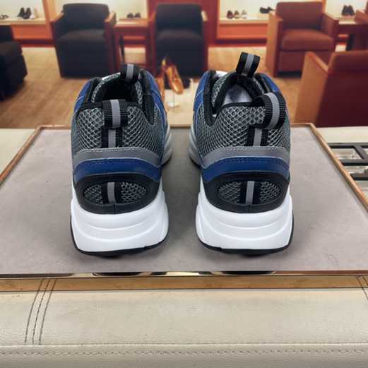 nouvelle dior sneakers white and blue