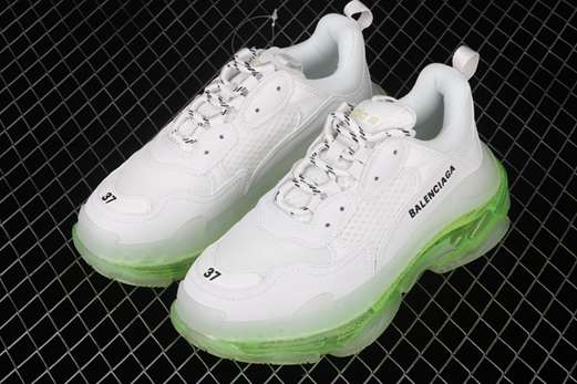 nouvelle mens balenciaga triple s green