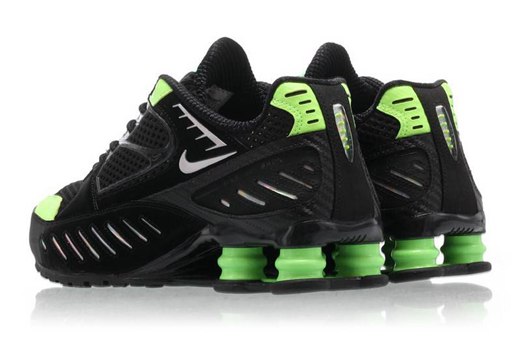 nouvelle nike shox nz black and white