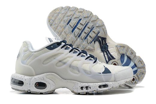 nouvelle nike tn white metallic silver