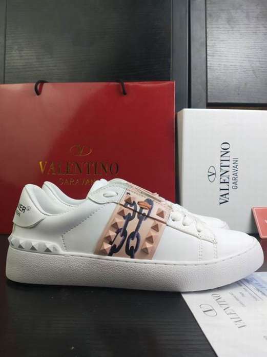 nouvelle valentino chaussure homme blanche