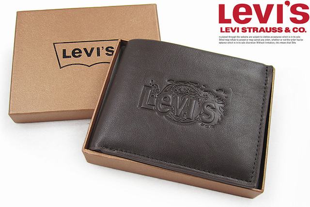 portefeuille,porte feuille,Levis portefeuille en cuir homme