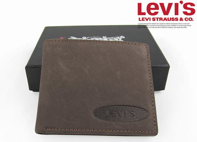 portefeuille cuir pour homme,portefeuille cuir,Levis portefeuille en cuir homme