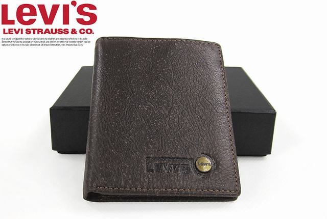 portefeuille en cuir pour homme,porte feuille homme,Levis portefeuille en cuir homme