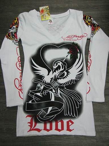 t shirt 2pac,lunettes de soleil ed hardy,T Shirt Ed Hardy Femme Manches Longues