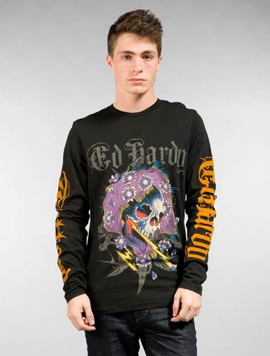 t shirt south park,ed hardy france,T Shirt Ed Hardy Homme Manches Longues