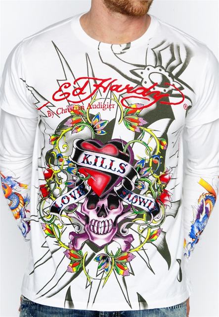 t shirt sympa,site officiel ed hardy,T Shirt Ed Hardy Homme Manches Longues