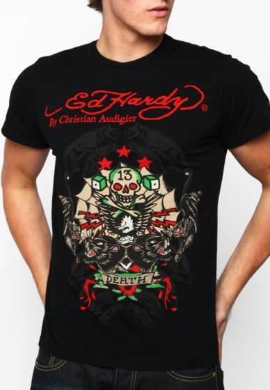 t shirt tatouage,ed hardy vente en ligne,T Shirt Ed Hardy Homme Manches Courte