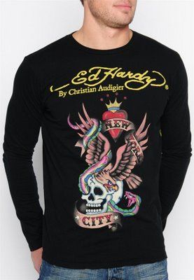 t shirt wesh la famille,ed hardy enfant,T Shirt Ed Hardy Homme Manches Longues